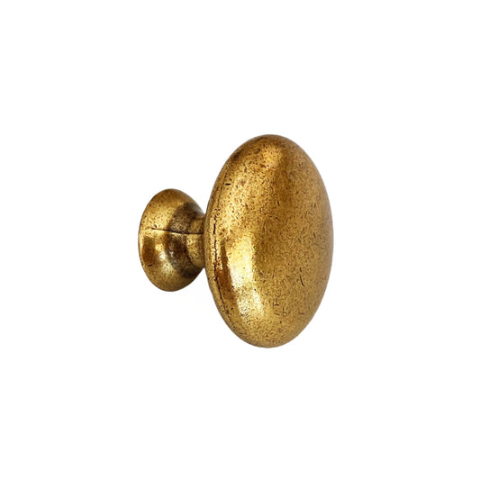 Antique Brass "Capri" Round Knob