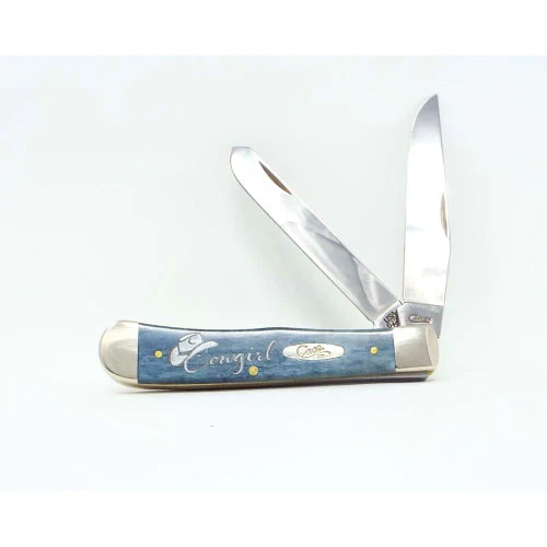 CASE XX - Case Smooth Gray Bone Cowgirl Trapper