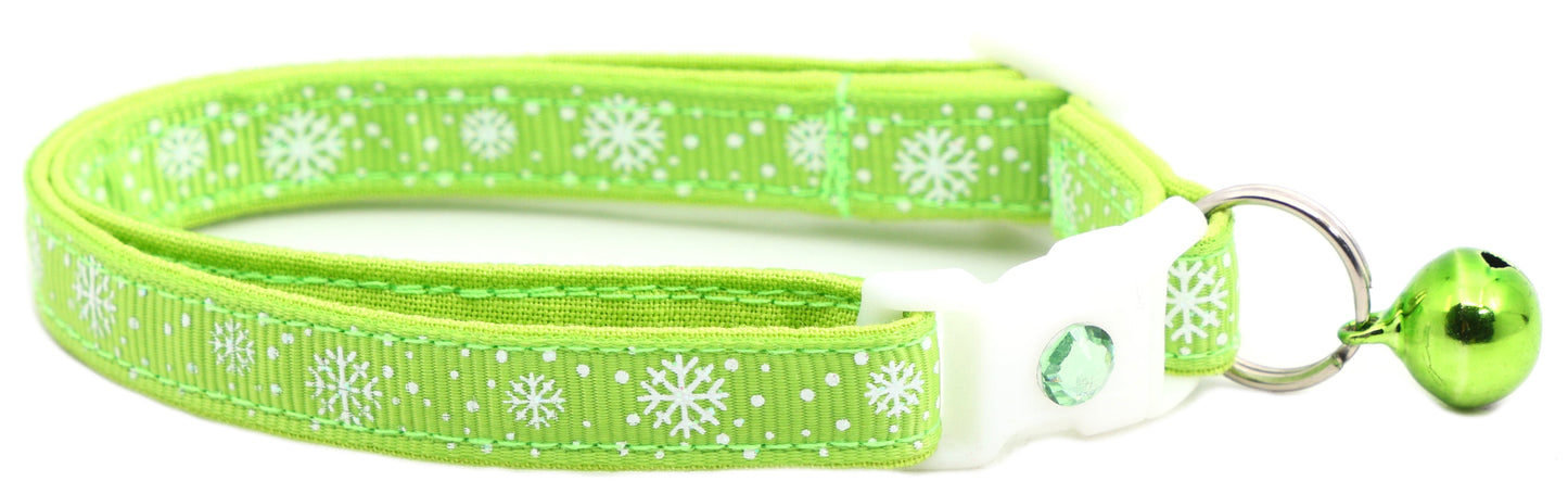 Snow Flurries Breakaway Cat Collar