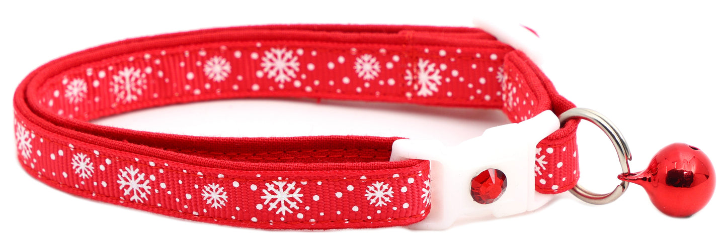 Snow Flurries Breakaway Cat Collar