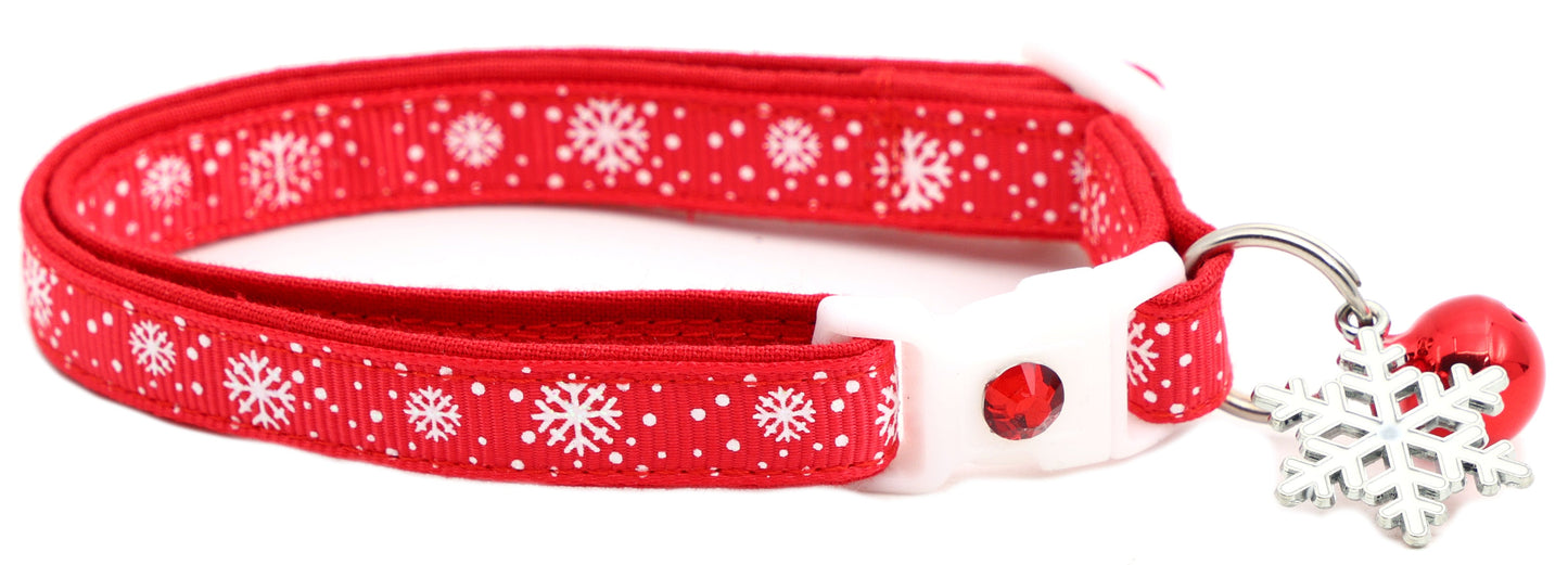 Snow Flurries Breakaway Cat Collar