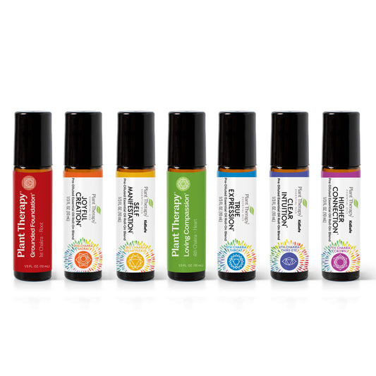 Chakra Blends Essential Oil Roll-On Set