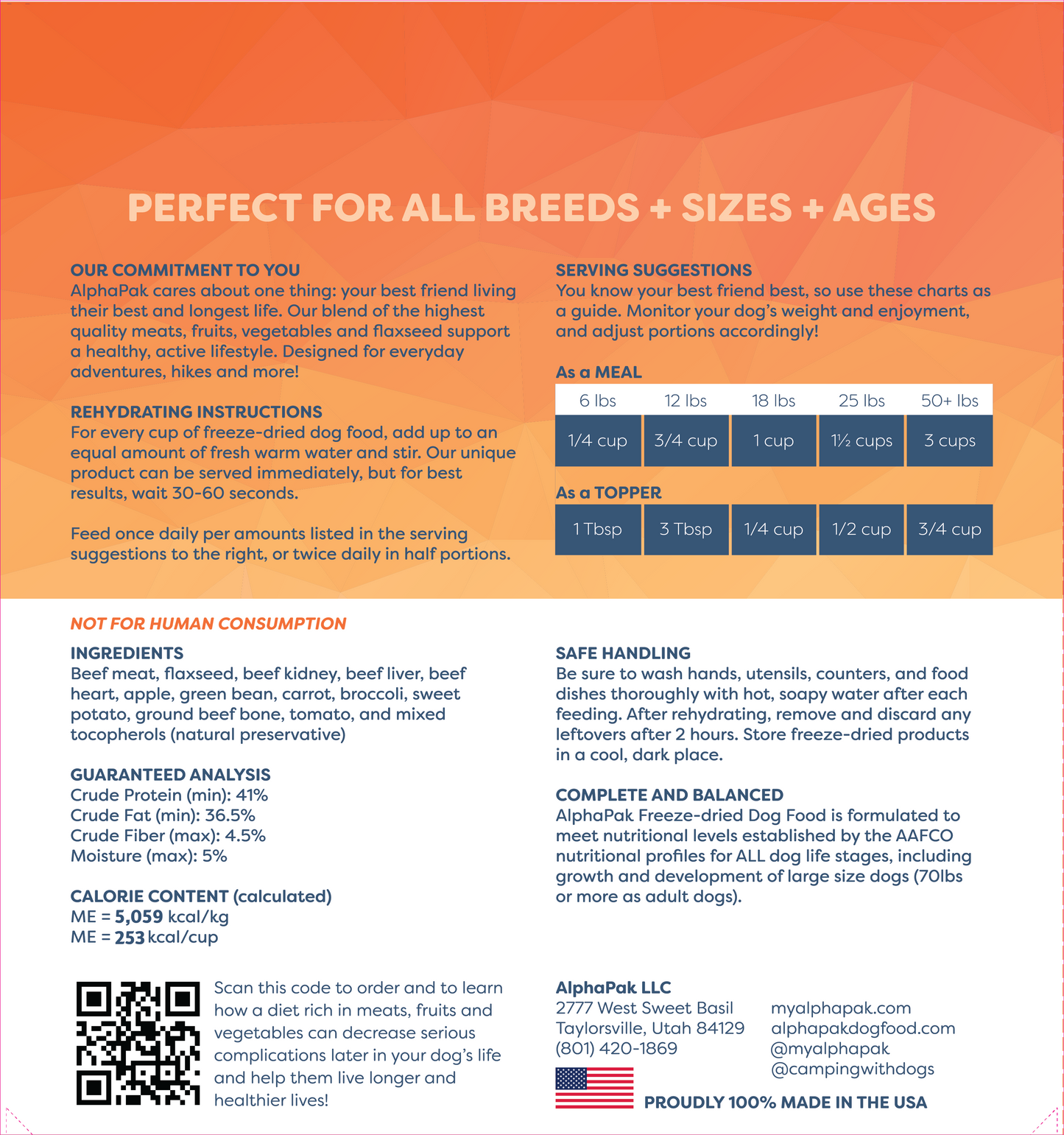 PREMIUM RAW FREEZE DRIED DOG FOOD