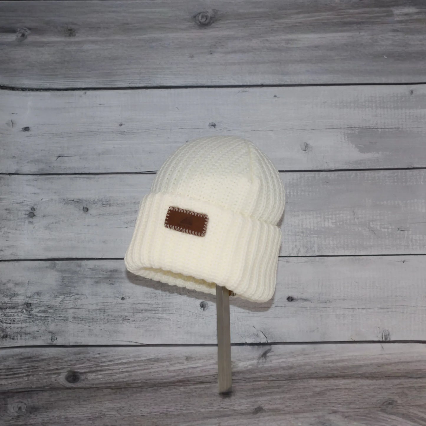 Child Acrylic Ribbed Cuff Hat