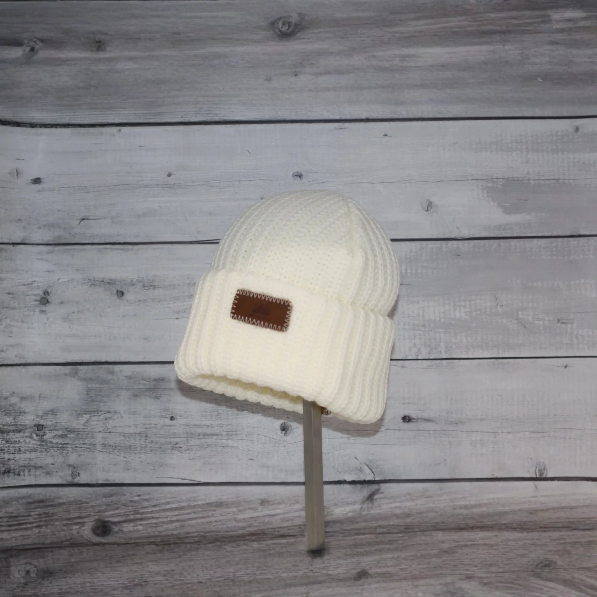 Child Acrylic Ribbed Cuff Hat