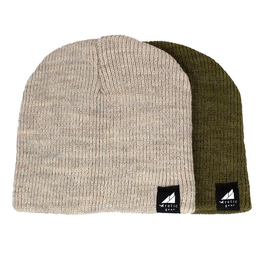 Child Acrylic/Wool Beanie Multipack