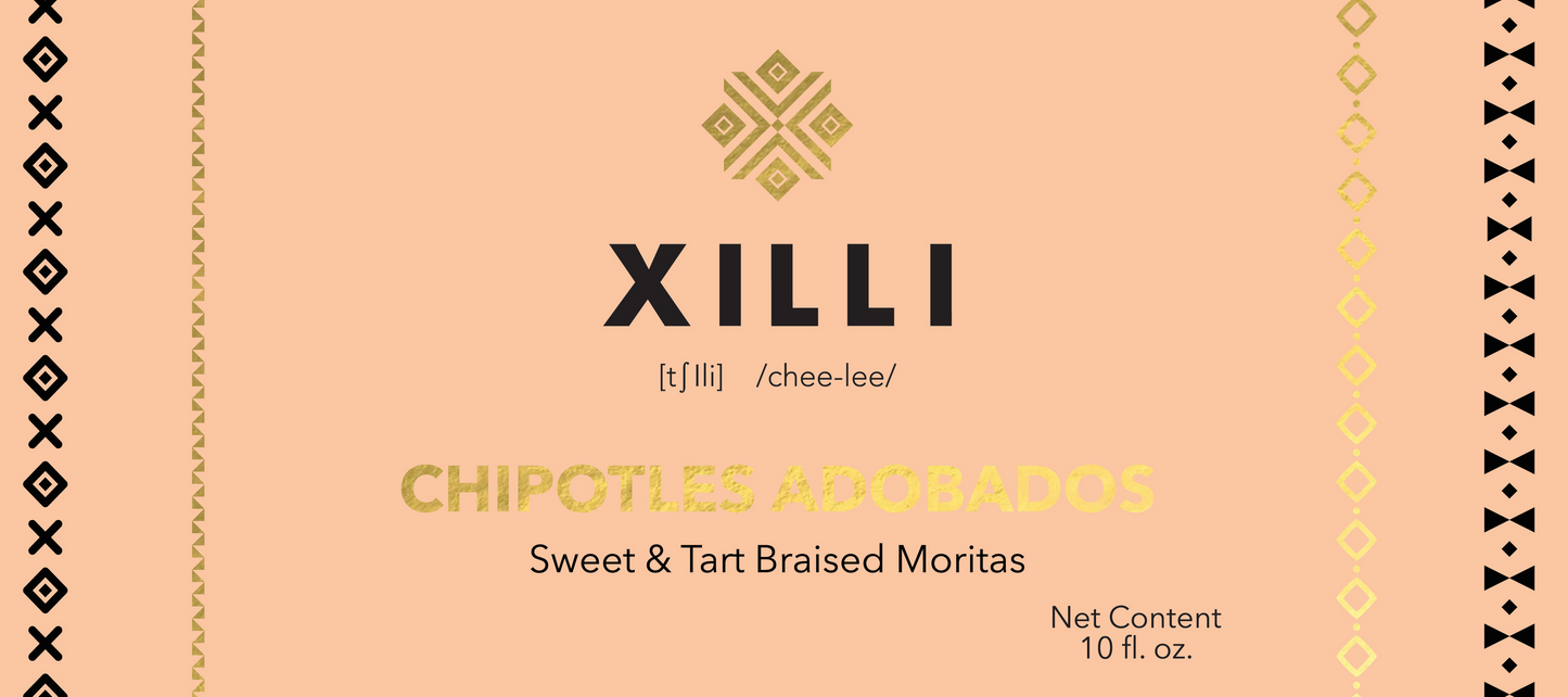 Xilli Chipotles Adobados Case - 12 Jars x 10 oz