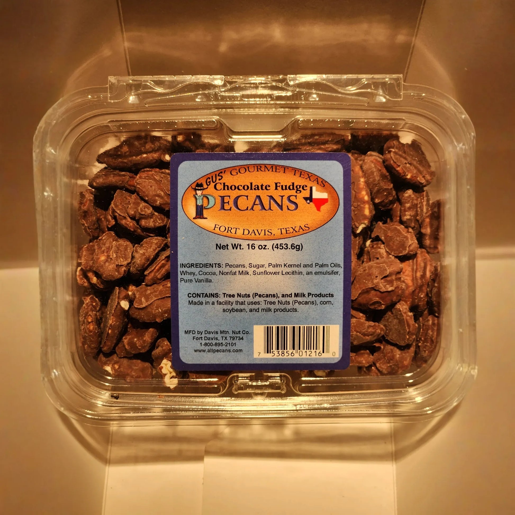 1 lb. Chocolate Fudge Pecans