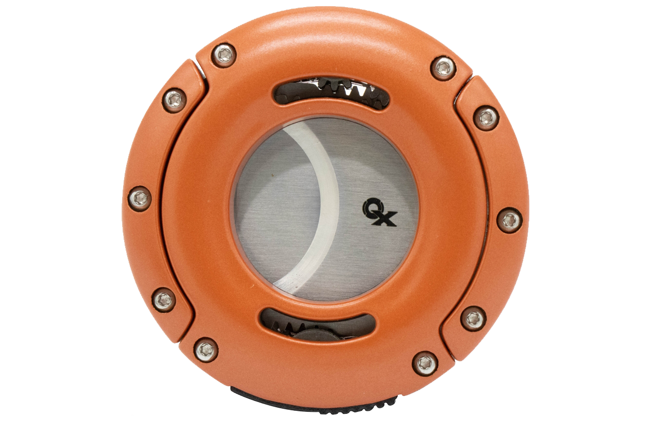 XIKAR® XO Stainless Steel Cigar Cutter - Chopper Orange