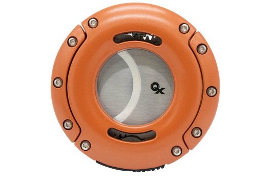 XIKAR® XO Stainless Steel Cigar Cutter - Chopper Orange