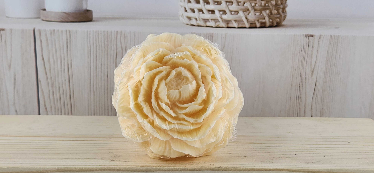 Citrus Splash Peony Flower Bar Soap