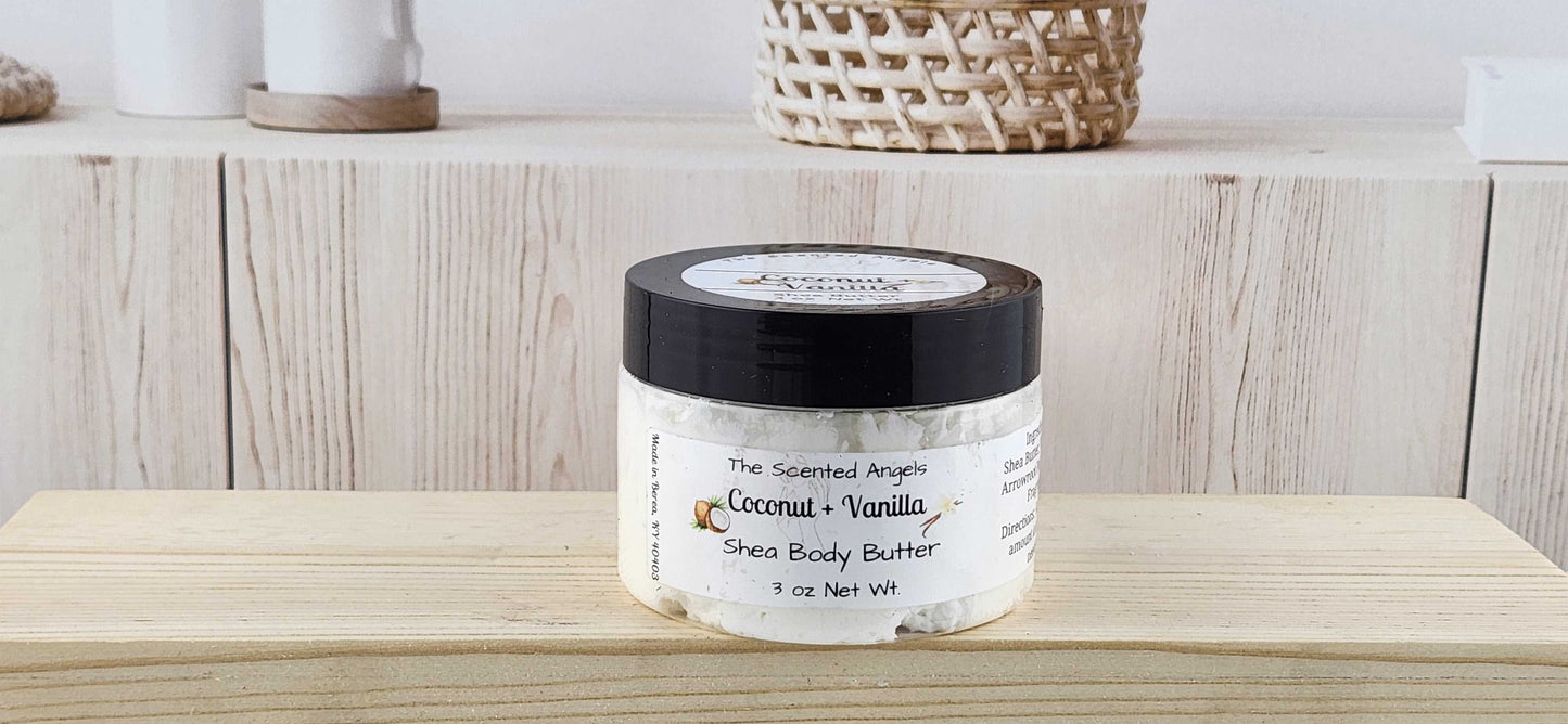 Coconut Vanilla Whipped Shea Body Butter