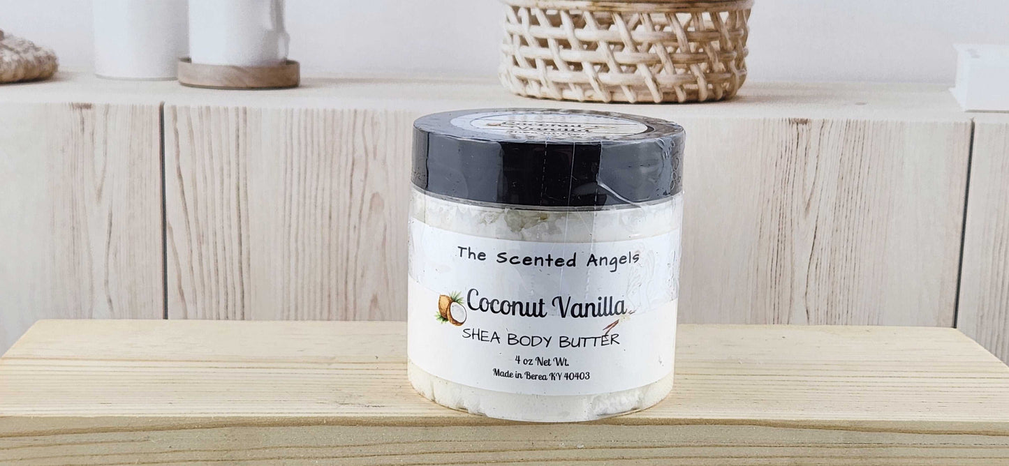 Coconut Vanilla Whipped Shea Body Butter