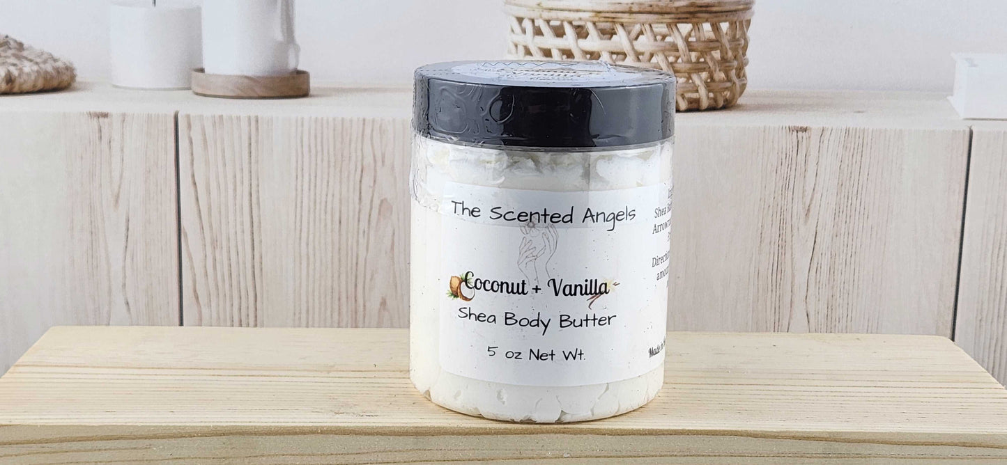 Coconut Vanilla Whipped Shea Body Butter