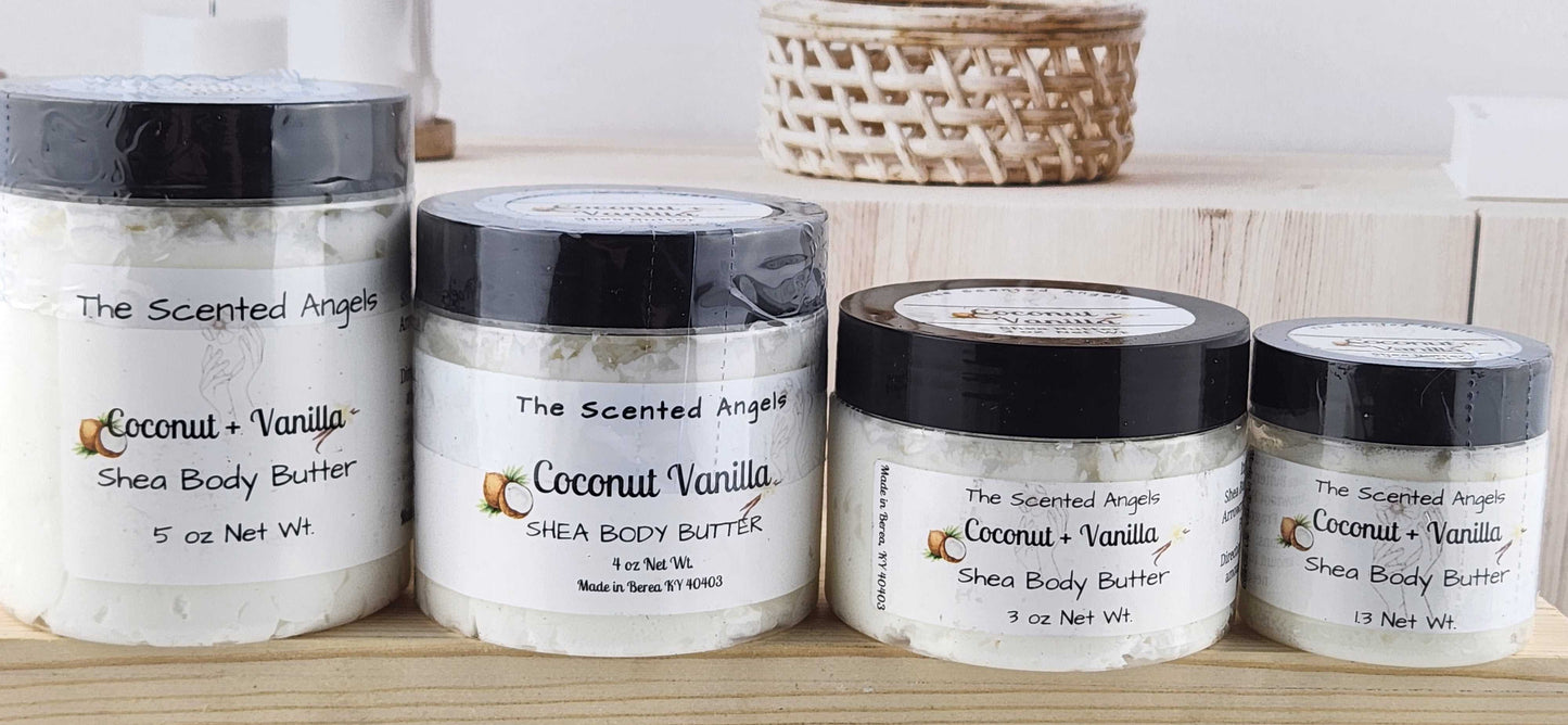 Coconut Vanilla Whipped Shea Body Butter