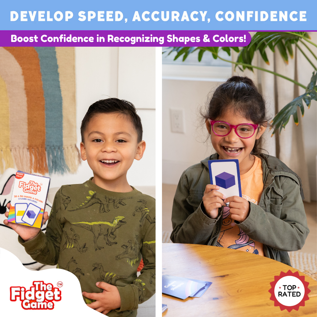 .2D & 3D Shapes & Colors Card Pack