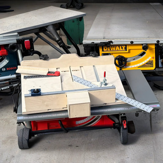 Flagship Table Saw Sled Delivered in a Box! - Compact Size
