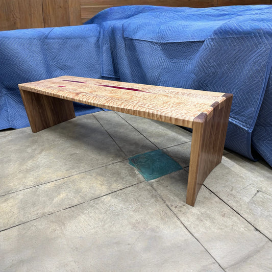 3D Plans for the Contoured Box Joint Bench