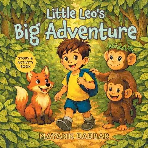Little Leo's Big Adventure: Story & Activity Book