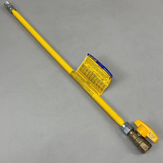 BRASSCRAFT Coated Gas Appliance Connector 1/2" OD X 24" CSSD4K-24