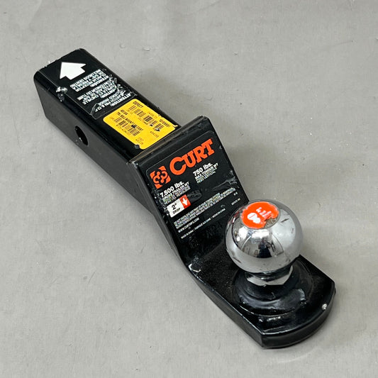 CURT Towing Starter Kit W/ Ball No Lock Hitch 11.5" Overall length Black 45141 (New Other- Slight Cosmetic Damage)