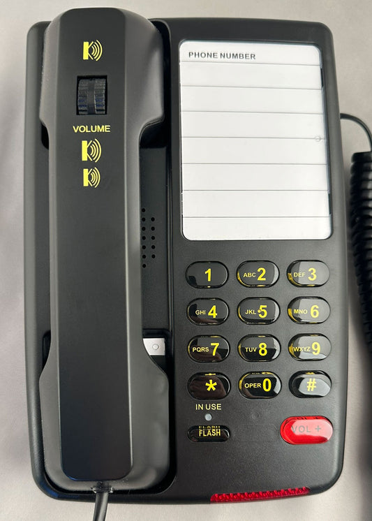 D520U Full-Featured Console Telephone with USB-A & USB-C Charging Ports