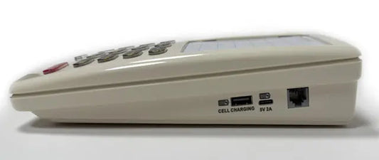 D520U Full-Featured Console Telephone with USB-A & USB-C Charging Ports