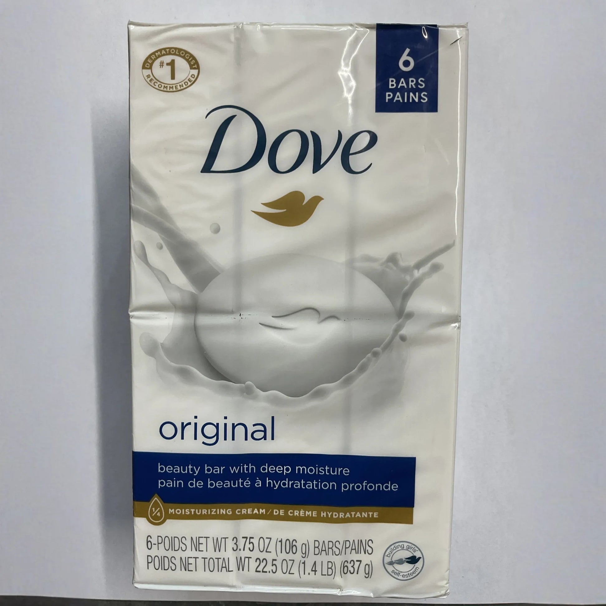 Dove Beauty Bar - Original - 3.75 Oz - 6 Ct - 1 Pack