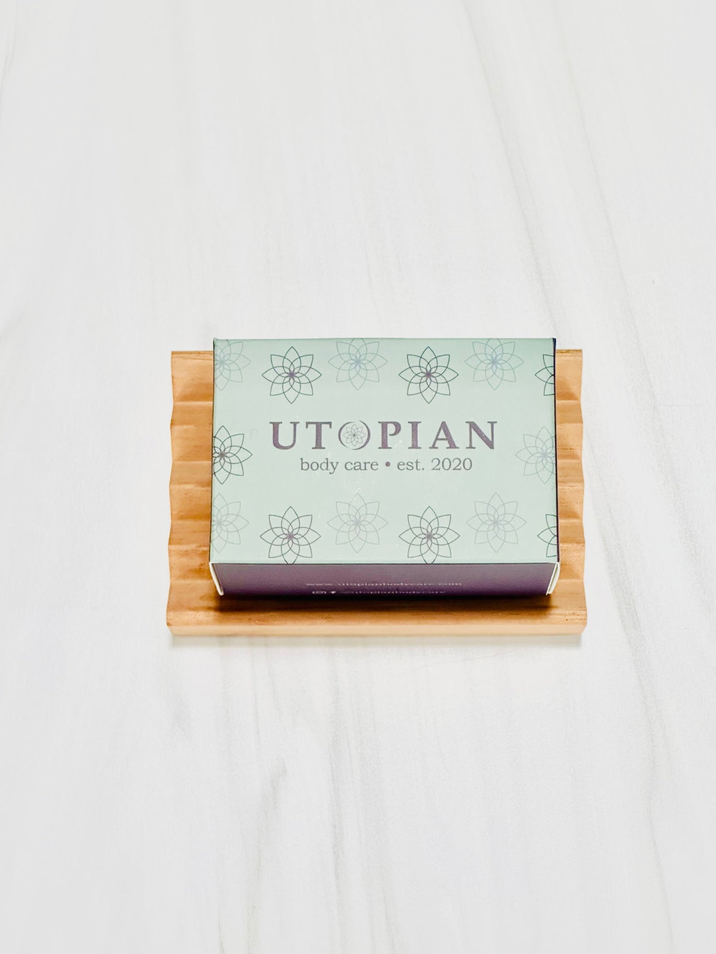 Single Wood Soap Dish