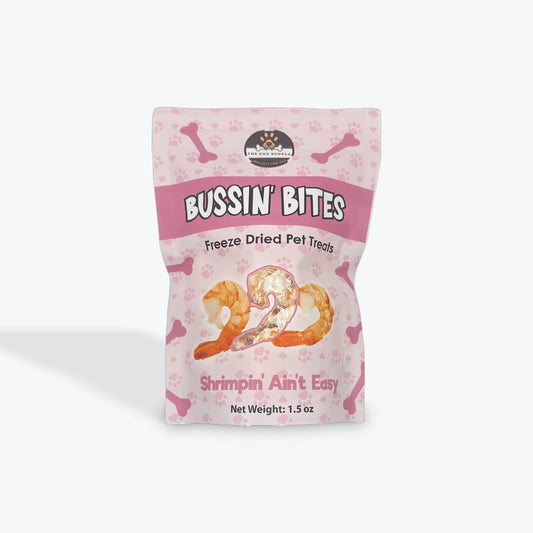 Freeze Dried Dog & Cat Treats – Single Ingredient, High Protein, Grain Free | Natural Cat & Dog Training Snacks, Human-Grade Shrimp