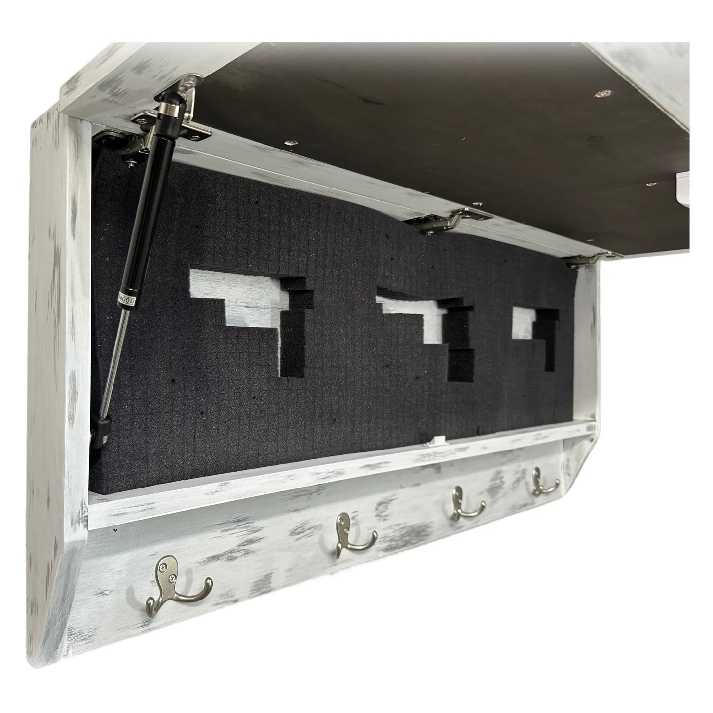 Coat Rack Hidden Gun Storage - Winter Tree