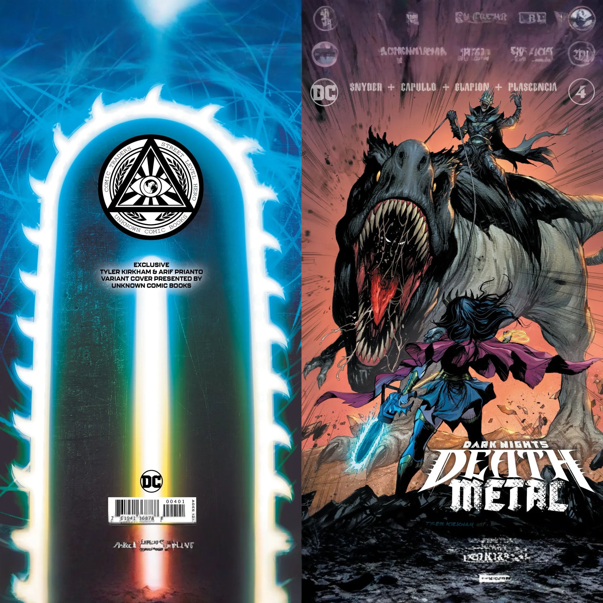 DARK NIGHTS DEATH METAL #4 (OF 7) UNKNOWN COMICS TYLER KIRKHAM EXCLUSIVE VAR (10/14/2020)