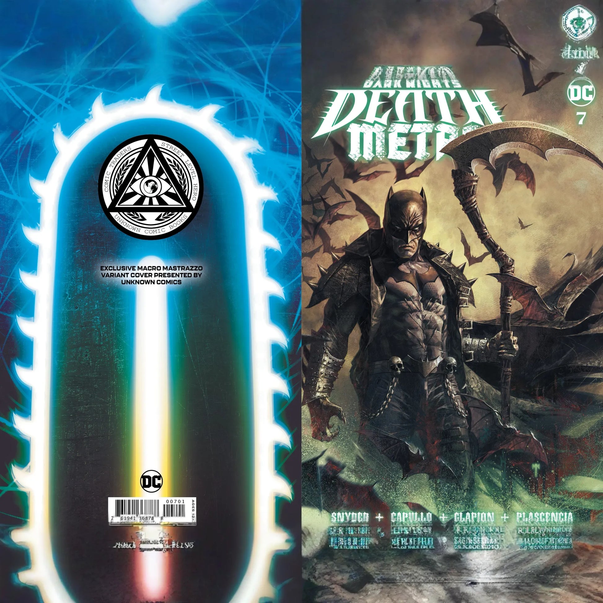 Dark Nights Death Metal #7 (Of 7) Unknown Comics Marco Mastrazzo Exclusive Var (01/05/2021)