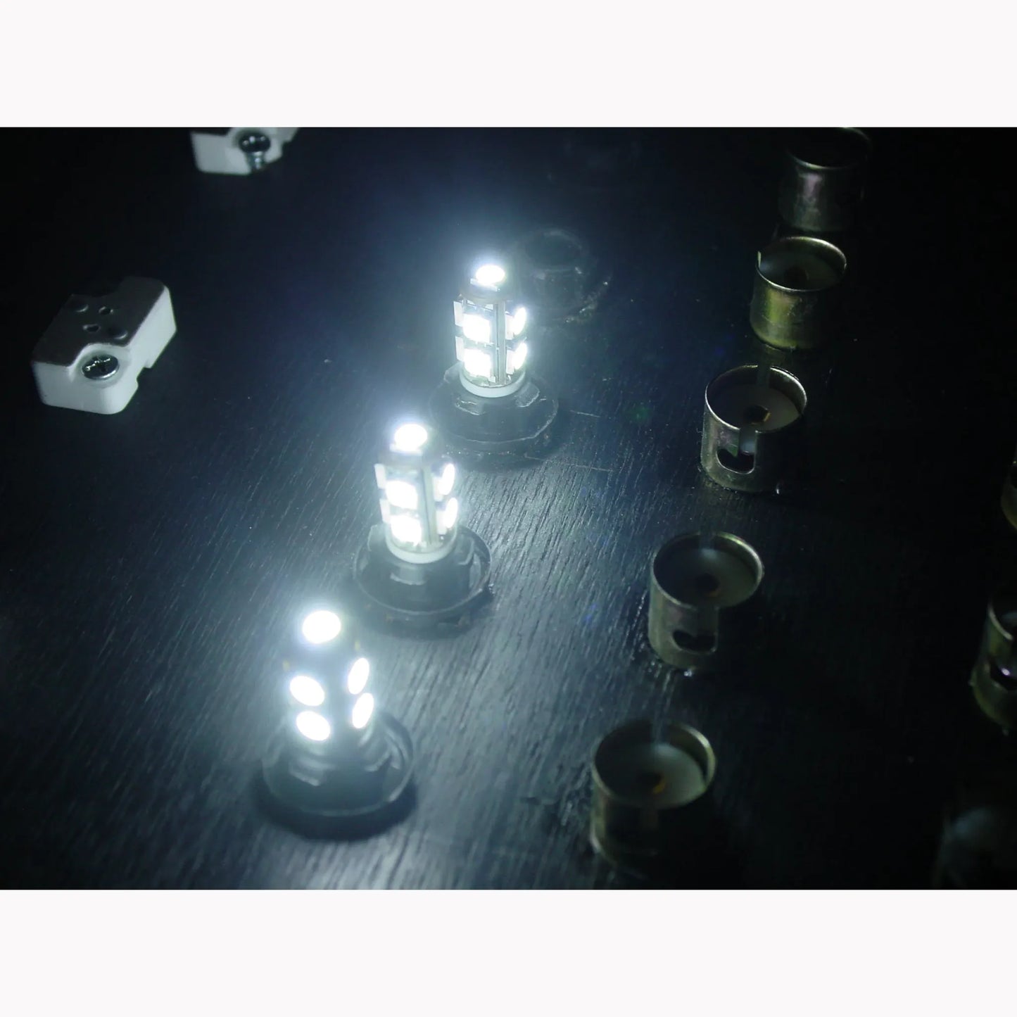 T10 168 194 9SMD LED Daytime Running DRL License Parking Light Bulb 12V White 6000K With Polarity (pack of 10pcs)