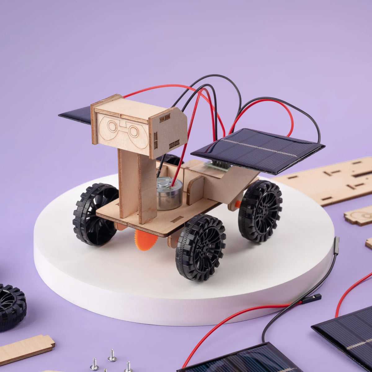Solar Powered Mars Exploration Rover DIY Kit, Educational STEM Toy - 🆕 New Arrivals, All Products, 🎨 Arts + Entertainment, 🎨 Hobbies + Creative Arts - Little Red General Store