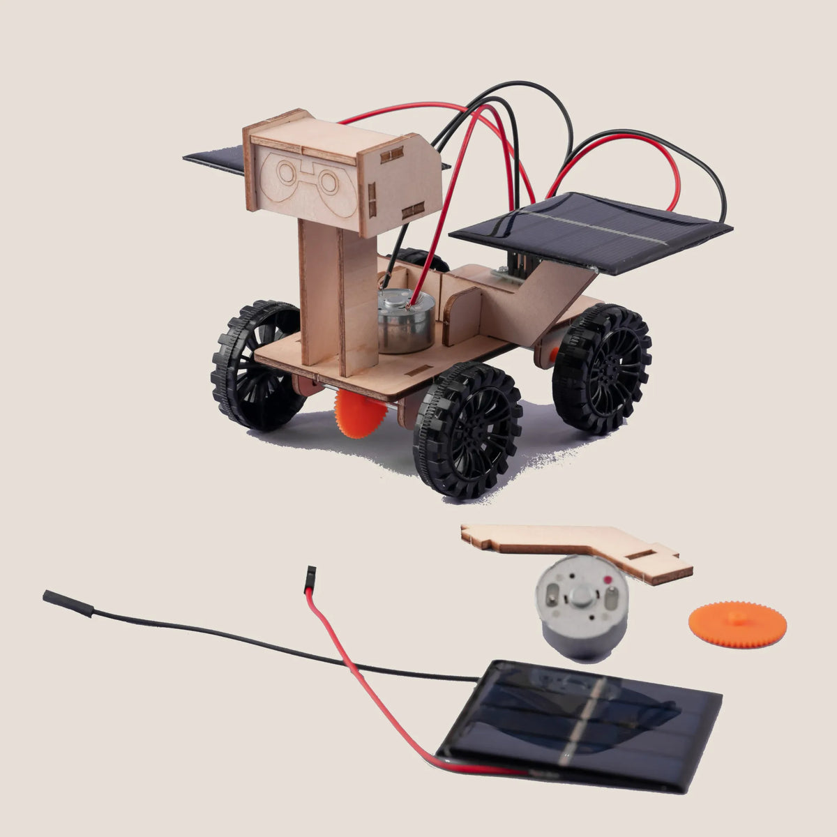 Solar Powered Mars Exploration Rover DIY Kit, Educational STEM Toy - 🆕 New Arrivals, All Products, 🎨 Arts + Entertainment, 🎨 Hobbies + Creative Arts - Little Red General Store