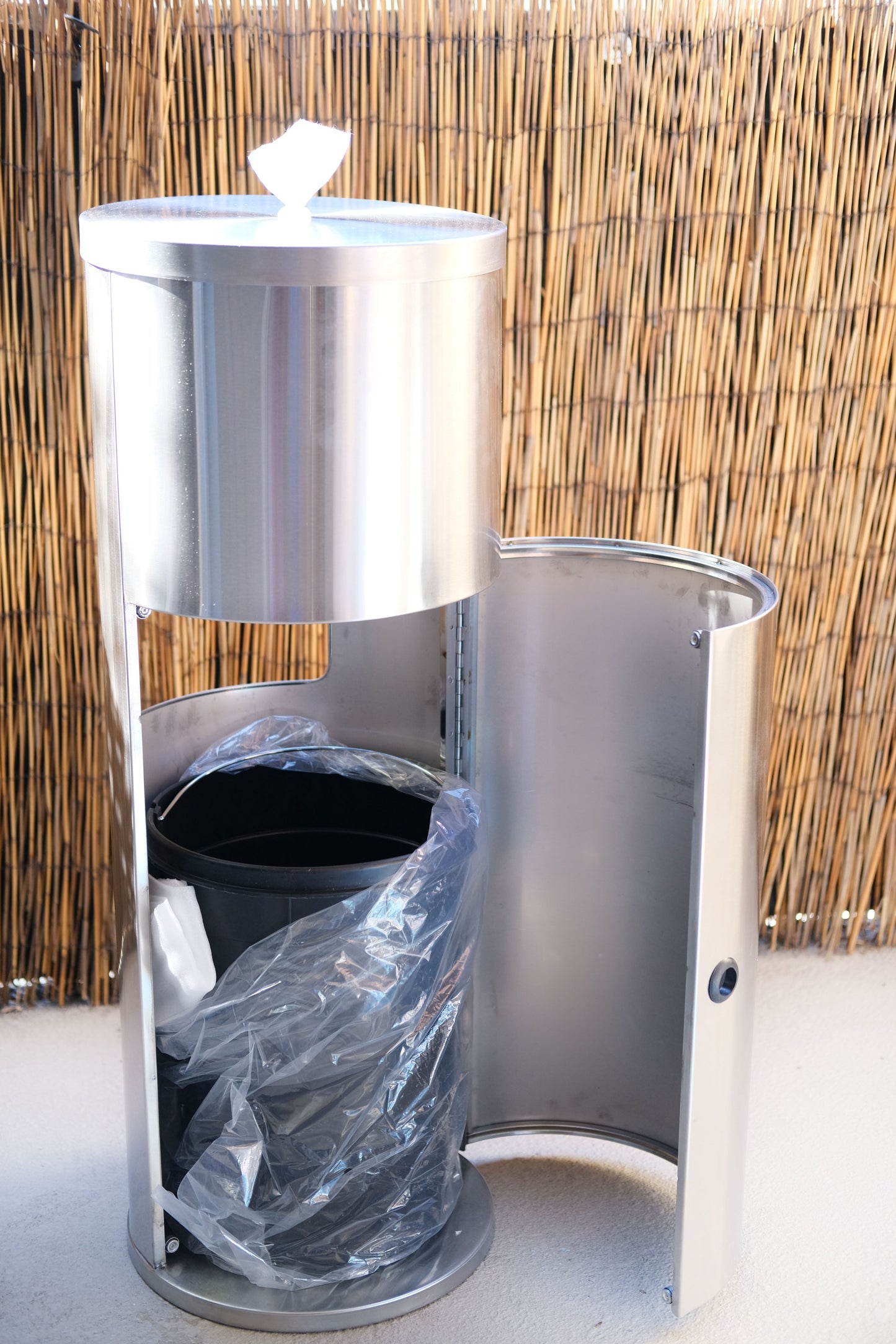 Stainless Steel Standing Dispenser