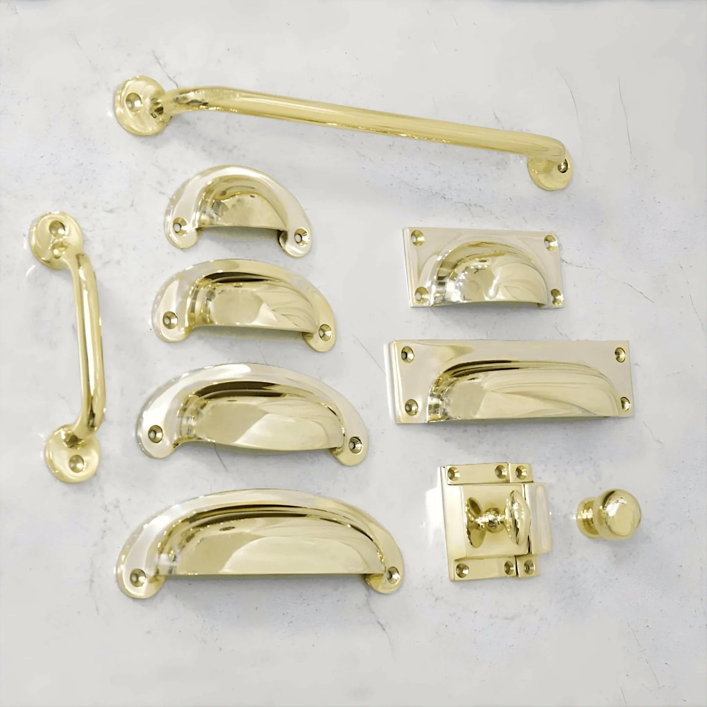 Texas Collection - Unlacquered Polished Brass