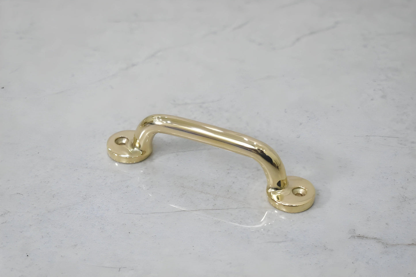 Boise Cabinet Pulls - Unlacquered Brass Polished