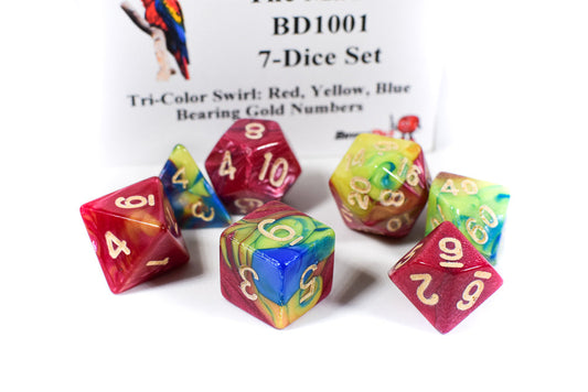 "The Macaw" 7-Dice Set BD1001