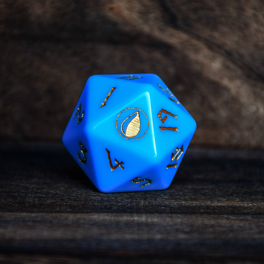 Island Mana Spindown Acrylic D20