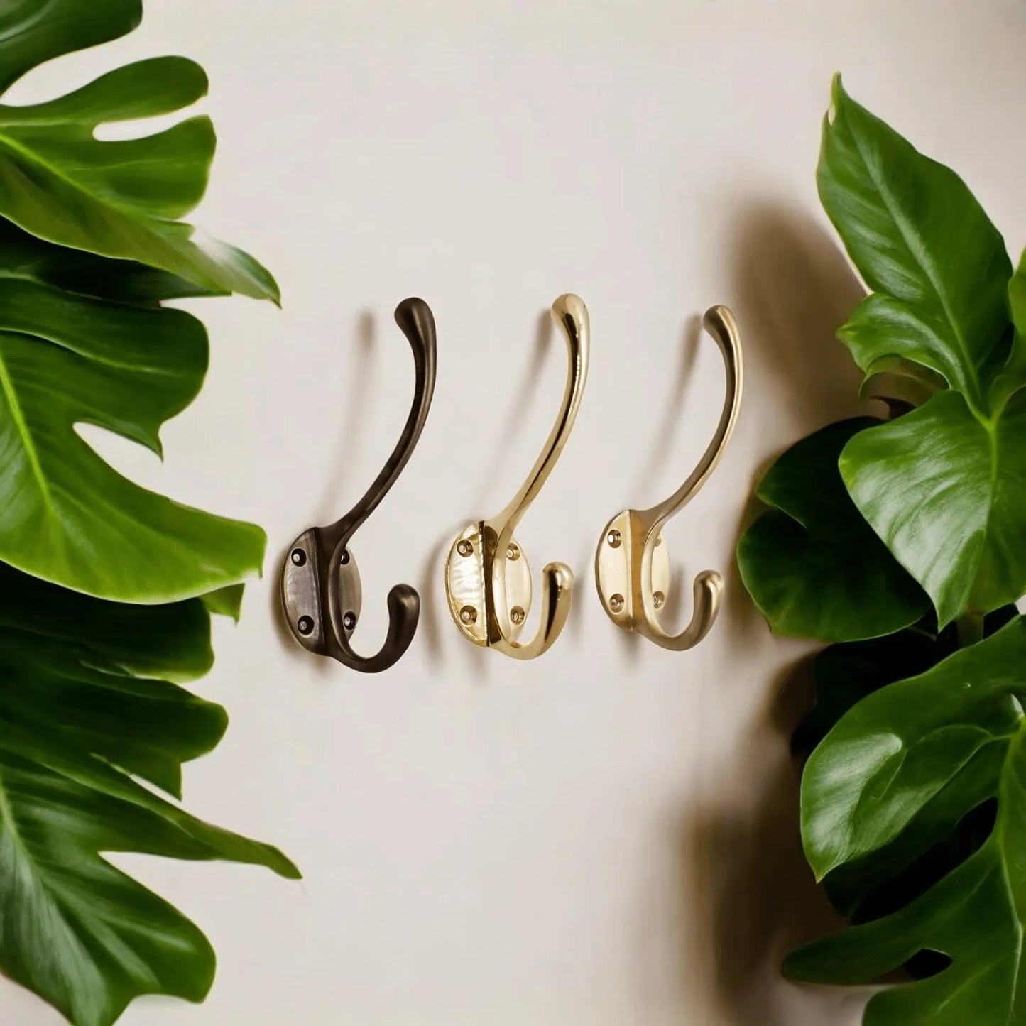 Classic Brass Hat & Coat Hook