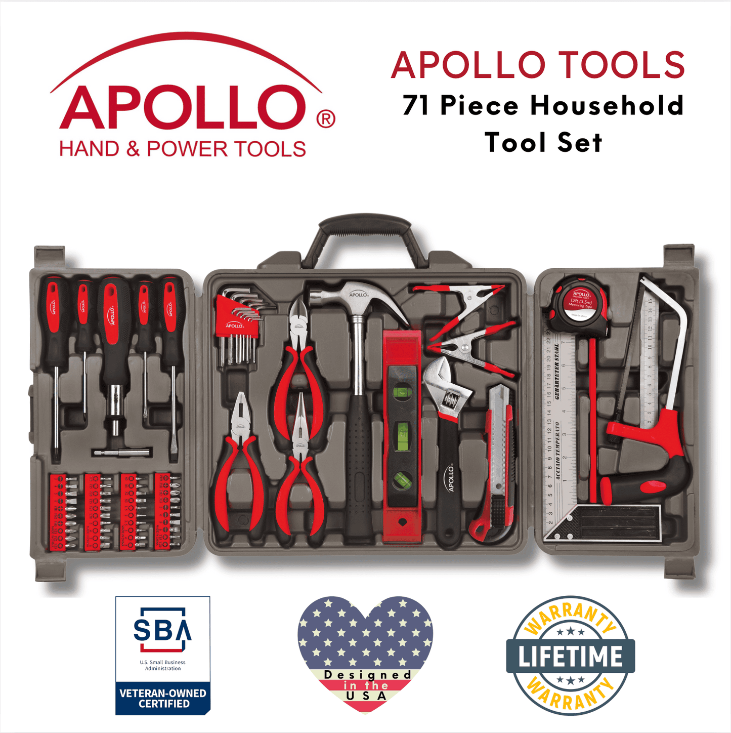 71 Piece Household Tool Kit - DT0204
