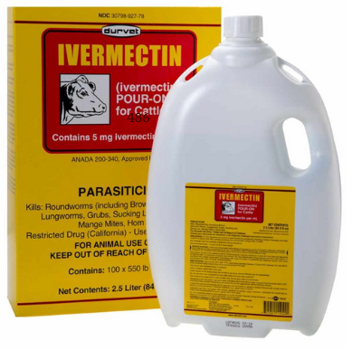 Durvet: Ivermectin Pour-On 2.5L