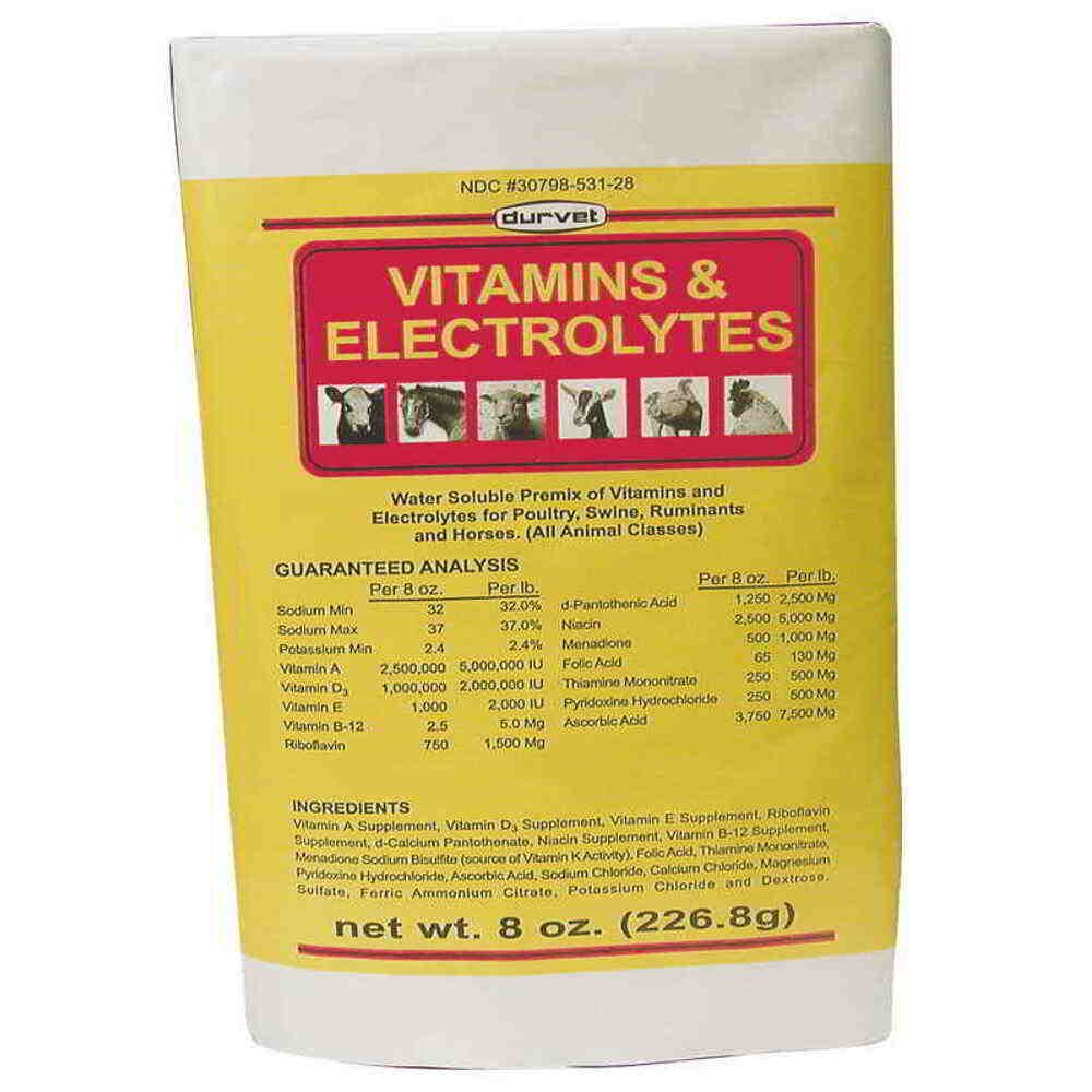 Durvet: Vitamins & Electrolytes