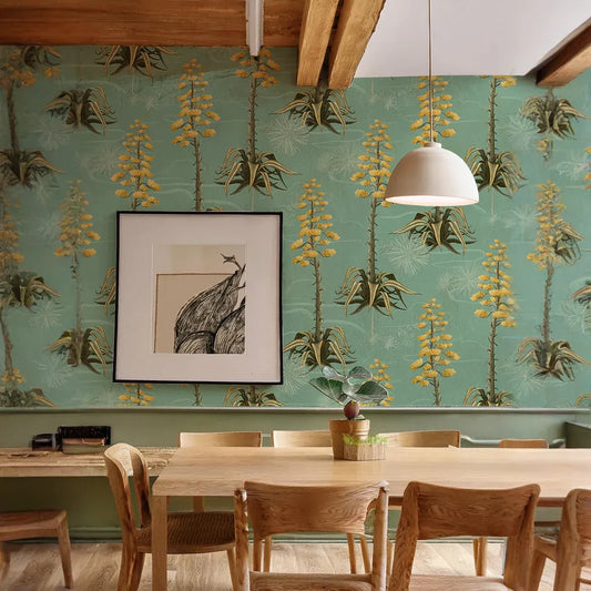 Agave Valley Wallpaper, mint