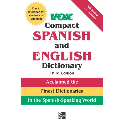 Vox Compact Spanish and English Dictionary, Third Edition (Paperback)