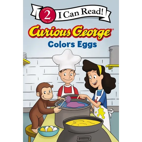 Curious George Colors Eggs: An Easter and Springtime Book for Kids