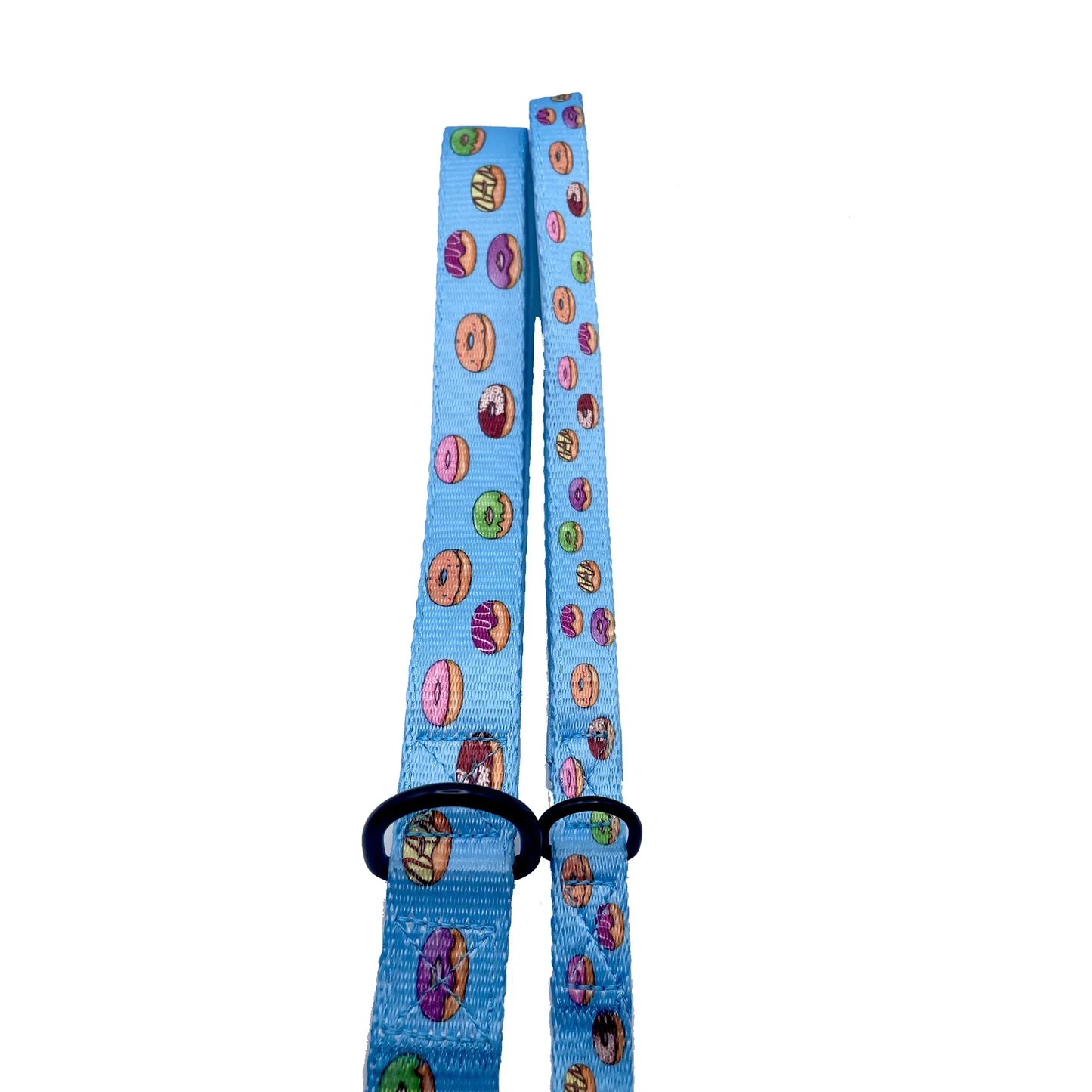 Donuts Blue Dog Leash