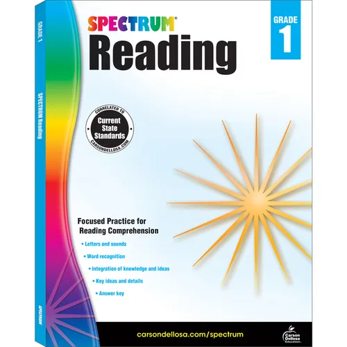 Spectrum Reading Workbook, Grade 1: Volume 20